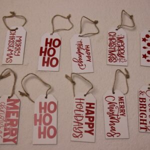 Premium Unique Gift Tags | Custom Wooden Gift Tags