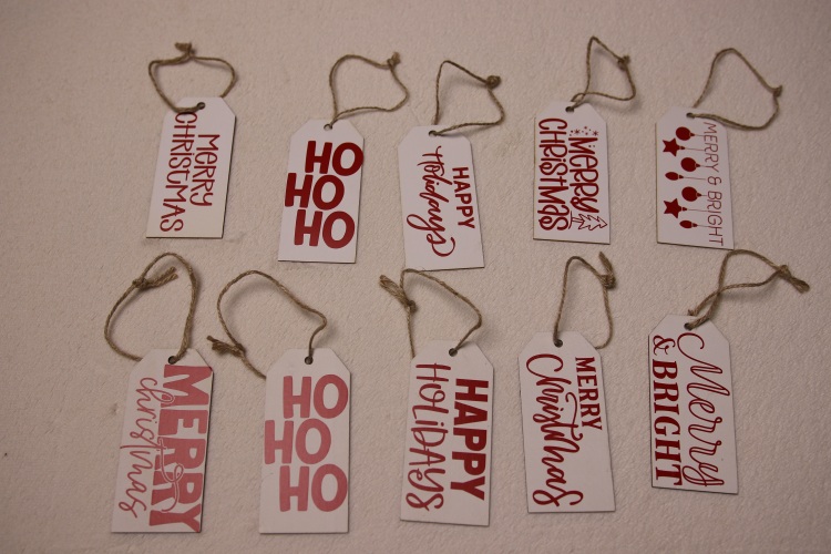 Premium Unique Gift Tags | Custom Wooden Gift Tags